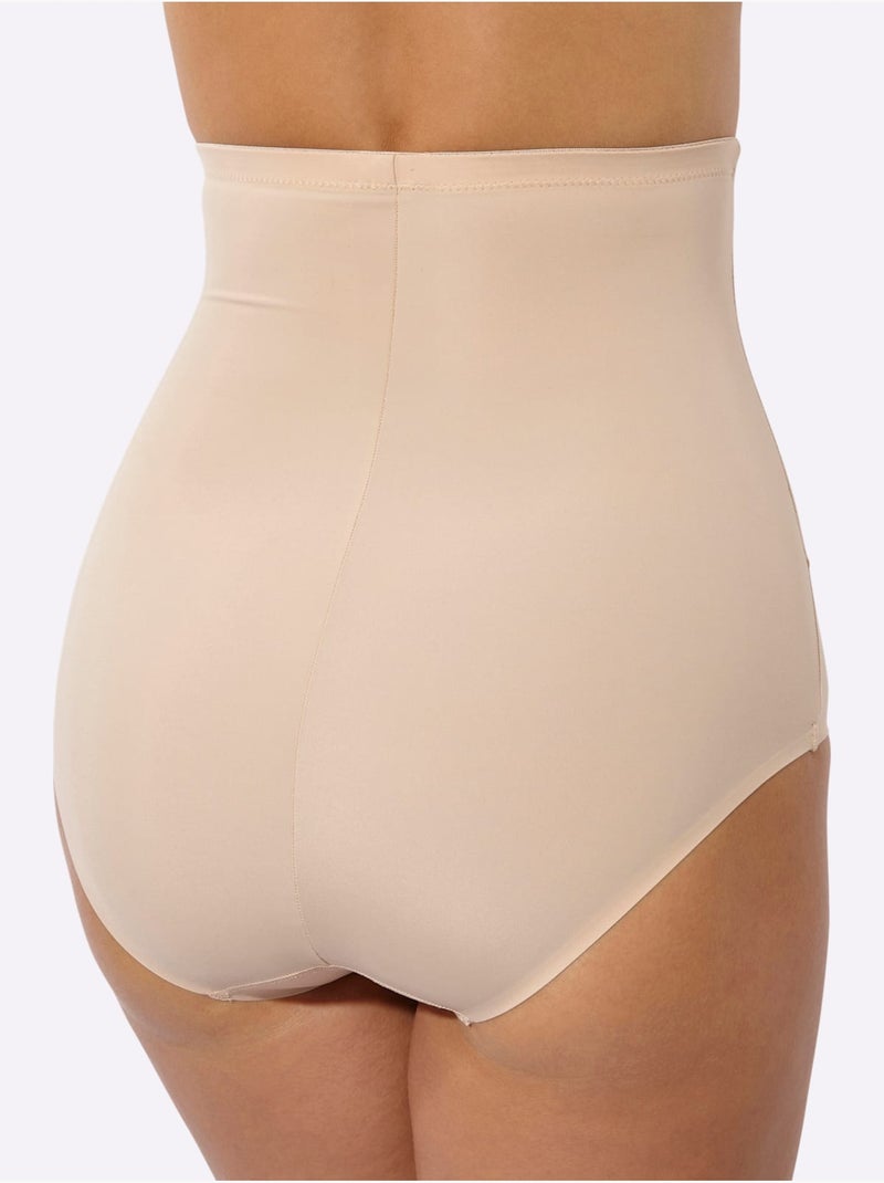 Slip Gainant Taille Haute - Taille Longue - Witt Marron clair - Kiabi