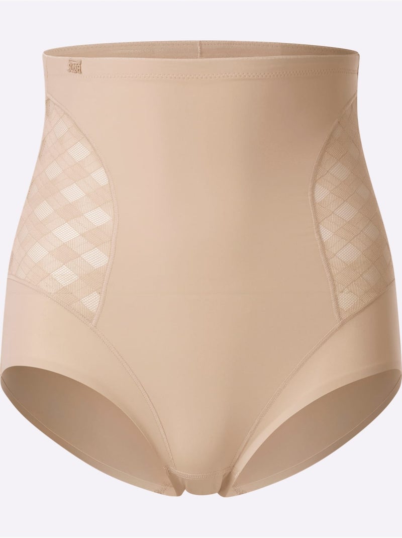 Slip Gainant Taille Haute - Taille Longue - Witt Marron clair - Kiabi