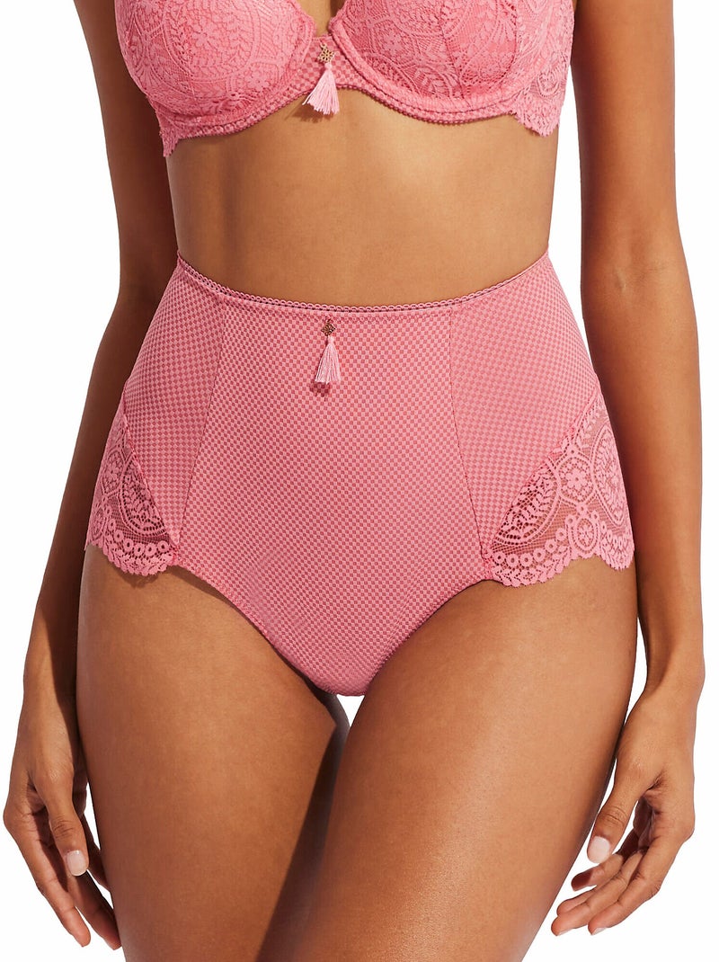 Slip gainant taille haute Matilda Rose - Kiabi