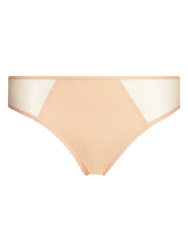 Slip Generous Coton Bio Peche - Kiabi