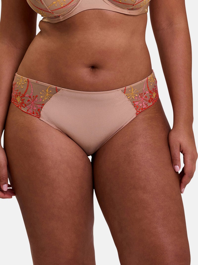 Slip Georgia Sans Complexe Beige/Rose - Kiabi