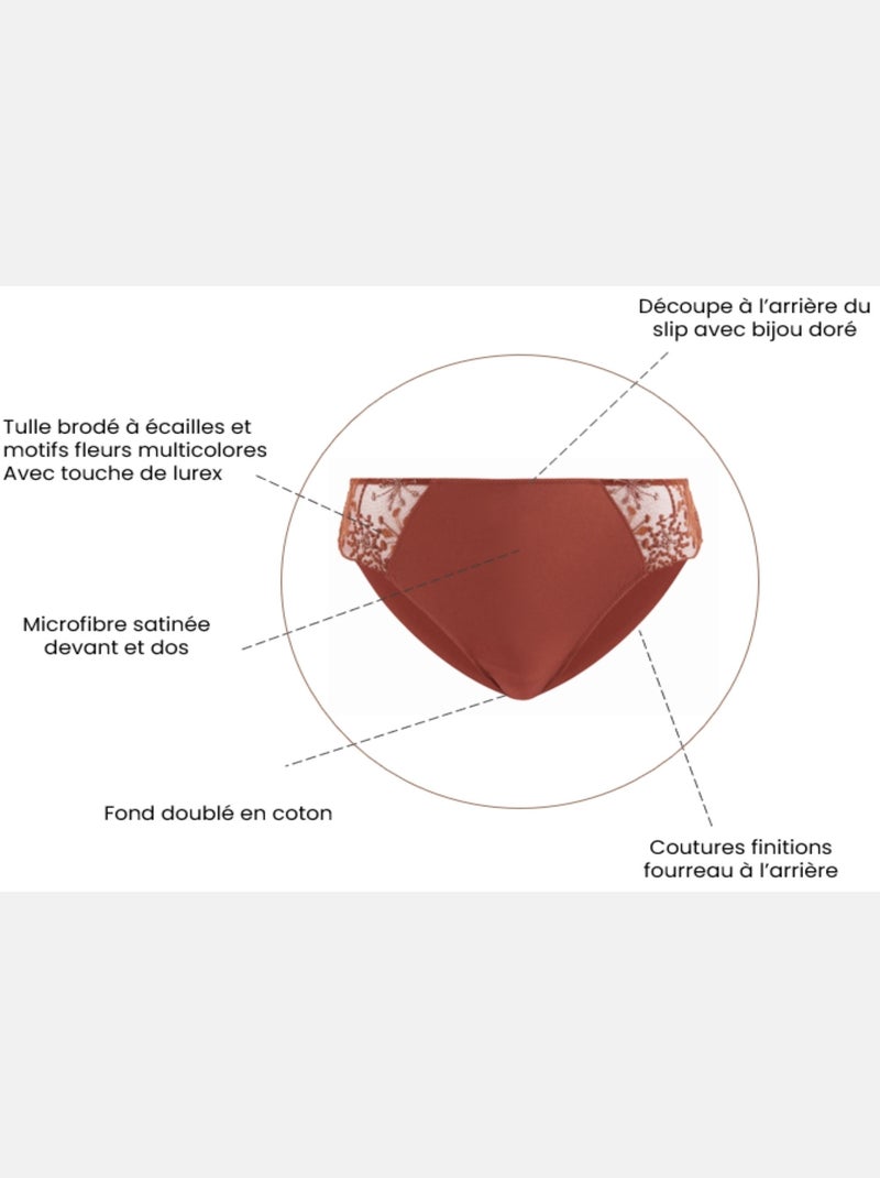 Slip Georgia Sans Complexe Cuivre - Kiabi