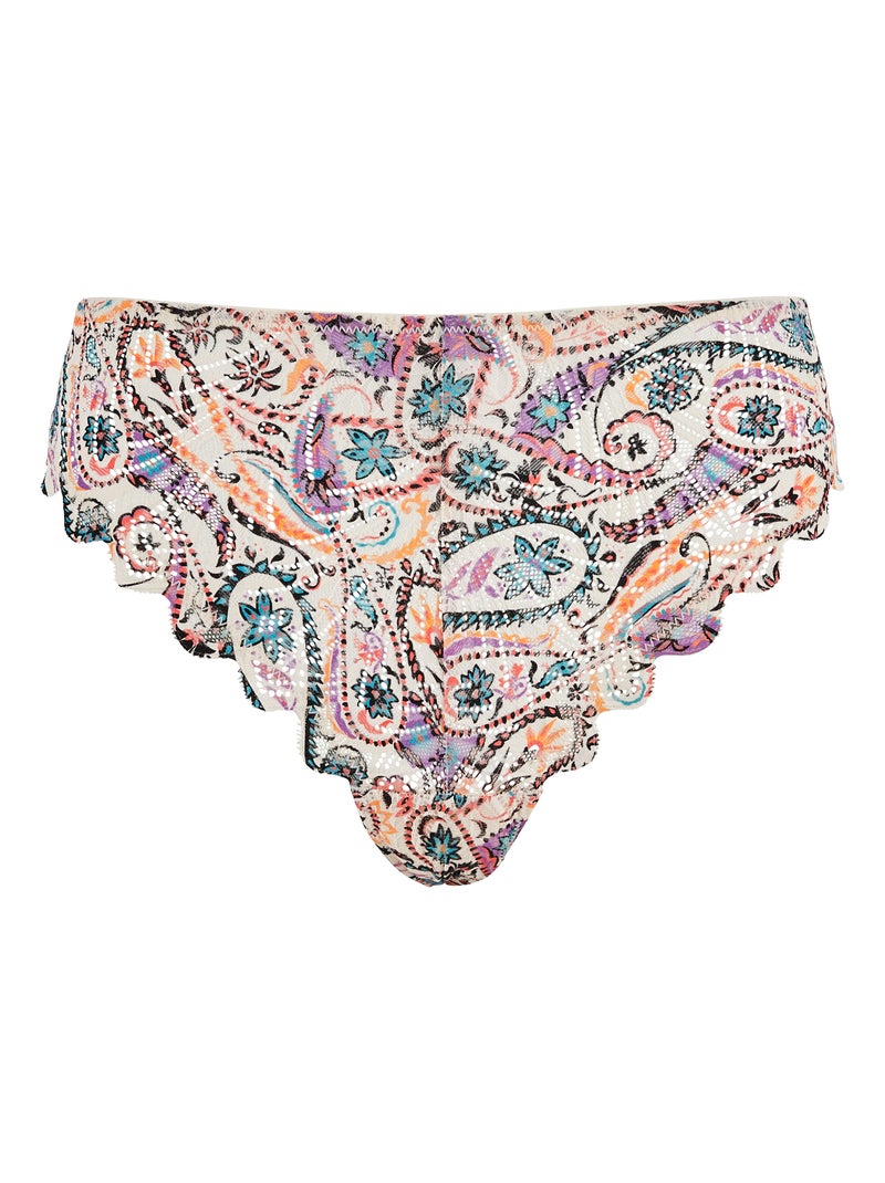 Slip Gracieuse Pop Billet Doux Blanc Noir Bleu - Kiabi