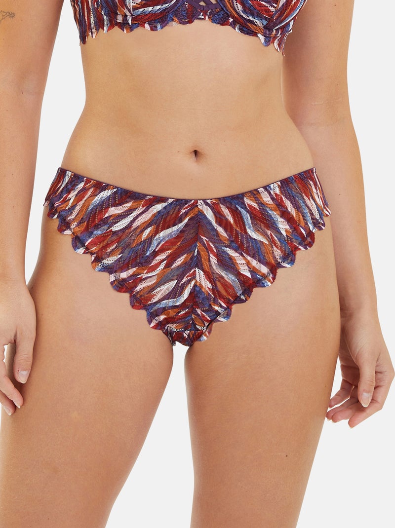 Slip Gracieuse Pop Billet Doux Violet - Kiabi