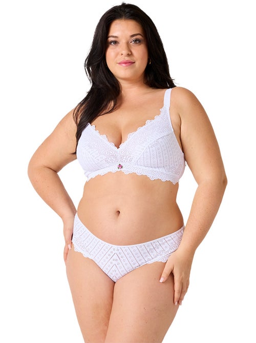 Slip grande taille POETESSE - Brigitte Bardot Lingerie - Kiabi