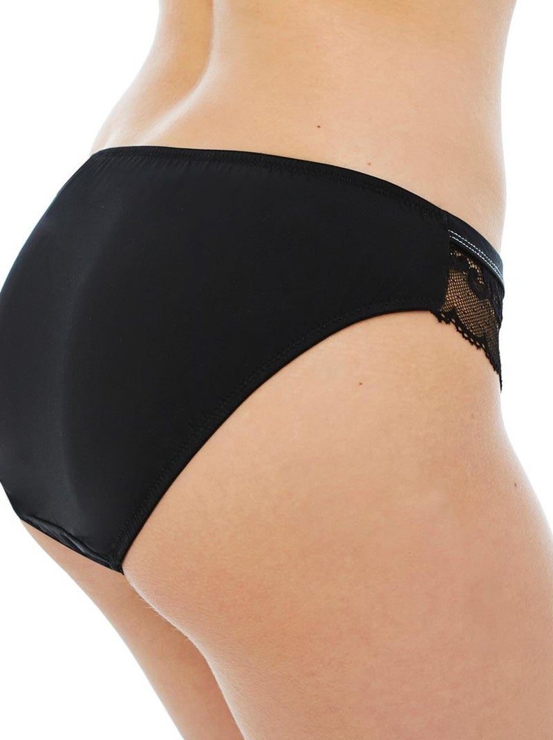 Slip HAPPY HOUR - Pomm'Poire Noir - Kiabi