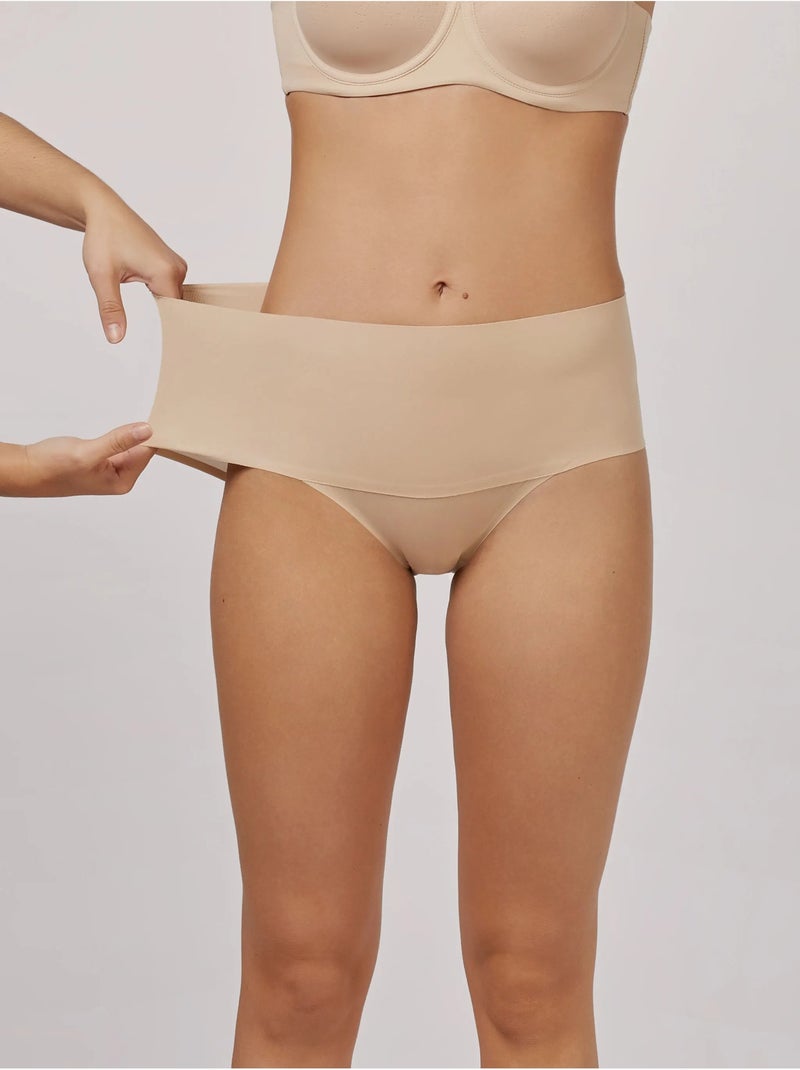 Slip haut One Size Rose - Kiabi