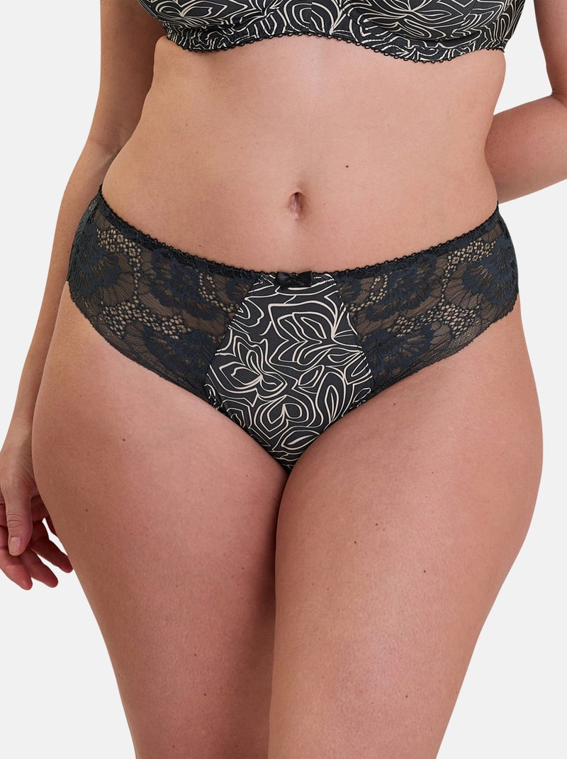 Slip Hélène Sans Complexe gris anthracite - Kiabi