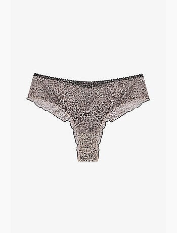 Slip hipster cheeky à imprimé léopard penti