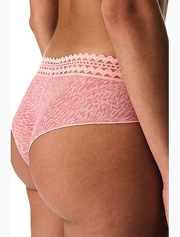Slip hipster cheeky à imprimé léopard penti