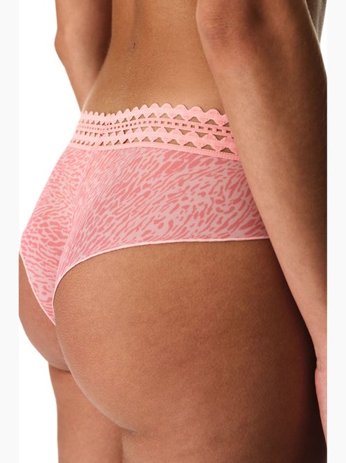 Slip hipster cheeky à imprimé léopard penti - Kiabi Slip hipster cheeky à imprimé léopard penti - Kiabi