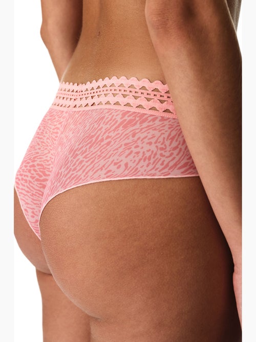 Slip hipster cheeky à imprimé léopard penti - Kiabi Slip hipster cheeky à imprimé léopard penti - Kiabi