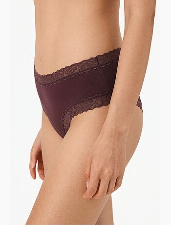 Slip hipster confortable en coton penti