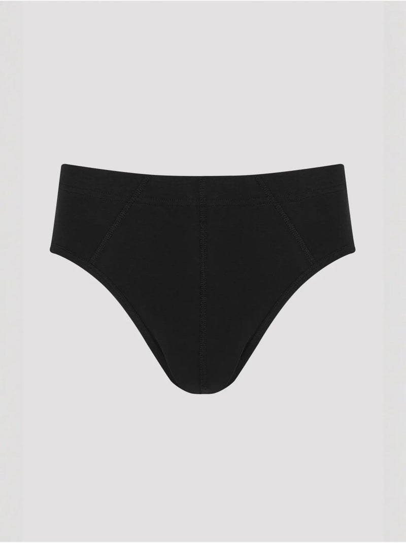 Slip homme basic tape lot de 3 penti Noir - Kiabi