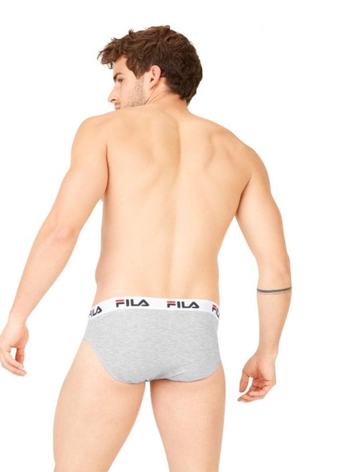 Slip homme en coton Fila Gris Fila - Kiabi