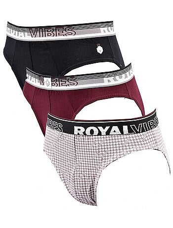 Slip Homme TRESS COTON - Pack de 3