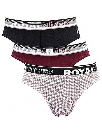Slip Homme TRESS COTON - Pack de 3