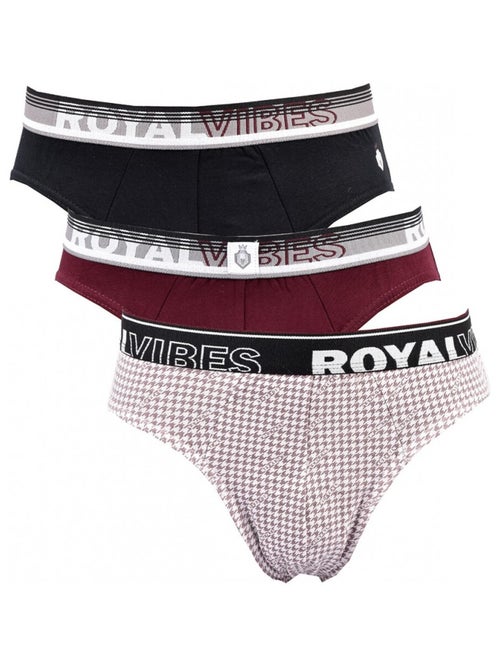 Slip Homme TRESS COTON - Pack de 3 - Kiabi