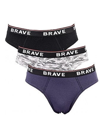 Slip Homme TRESS COTON - Pack de 3