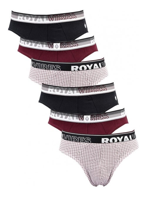 Slip Homme TRESS COTON - Pack de 6 - Kiabi