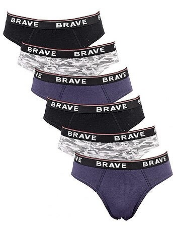 Slip Homme TRESS COTON - Pack de 6