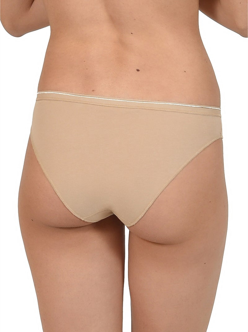 Slip italien Happy Day Cheek Beige - Kiabi