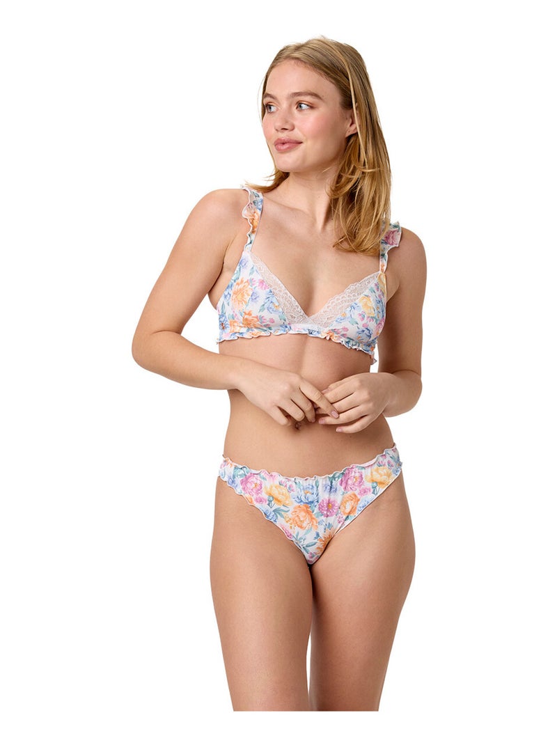 Slip JARDIN - Brigitte Bardot Lingerie Blanc - Kiabi