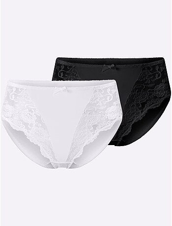 Slip Jersey Fin - Taille Standard - Witt - Lot de 2