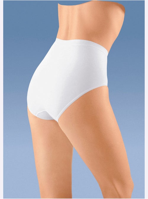 Slip Jersey Fin - Taille Standard - Witt - Lot de 4 - Kiabi