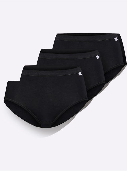 Slip Jersey Fin - Taille Standard - Witt - Lot de 4 - Kiabi