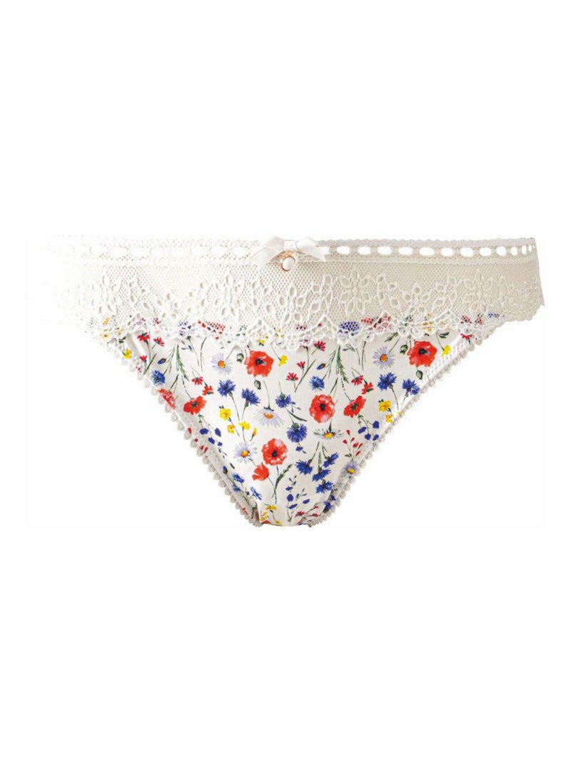 Slip LIBERTE - Brigitte Bardot Lingerie Blanc - Kiabi