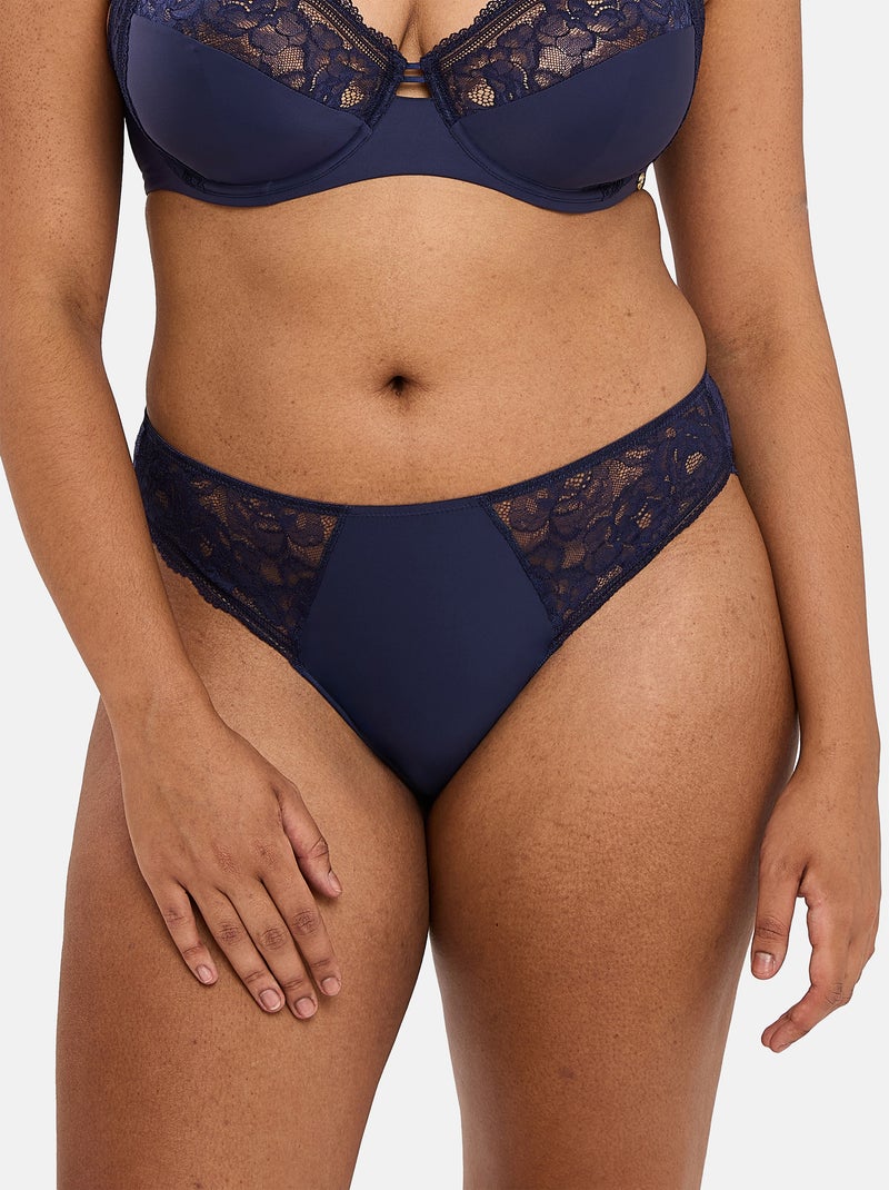 Slip Lily Sans Complexe Bleu marine - Kiabi