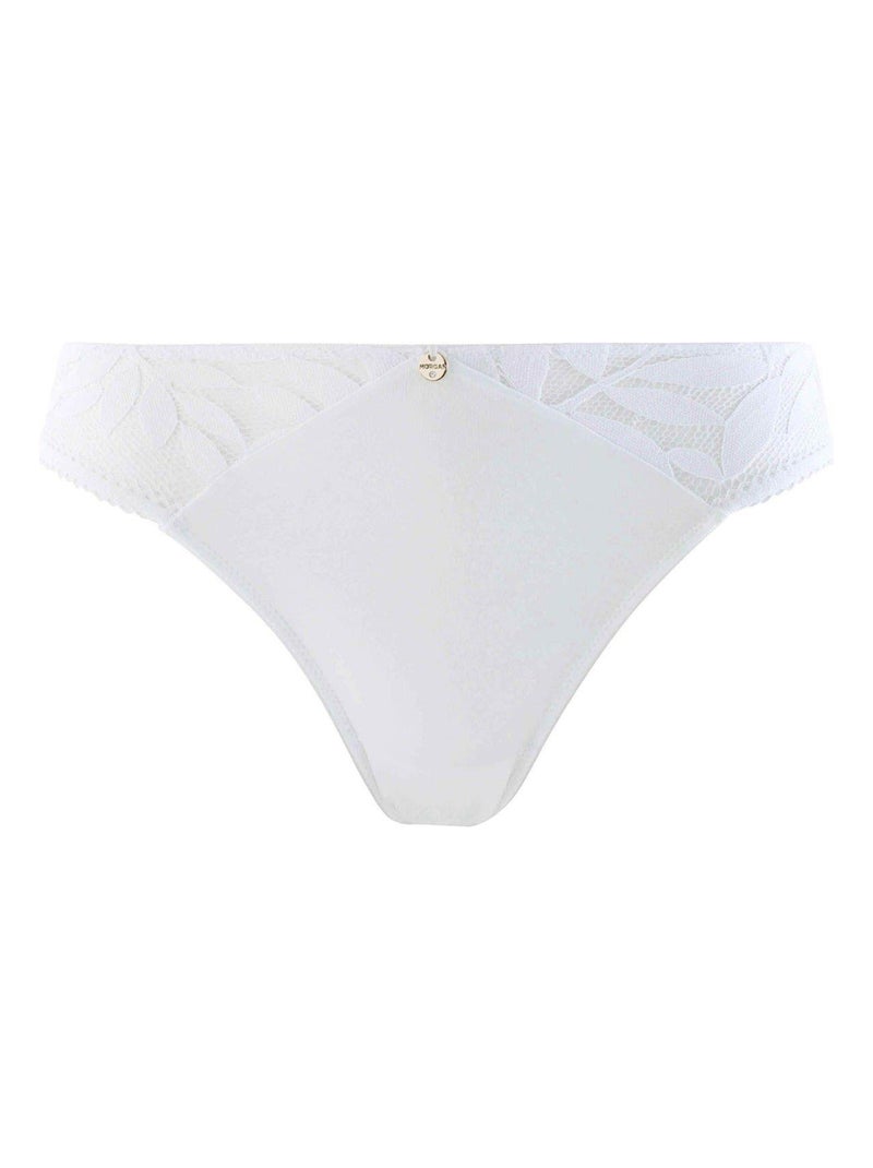 Slip LINA - Morgan Lingerie Blanc - Kiabi