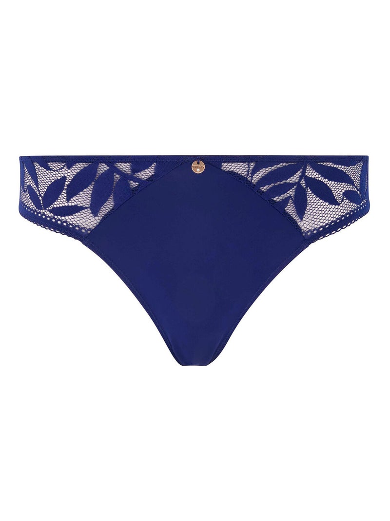 Slip LINA - Morgan Lingerie Bleu - Kiabi
