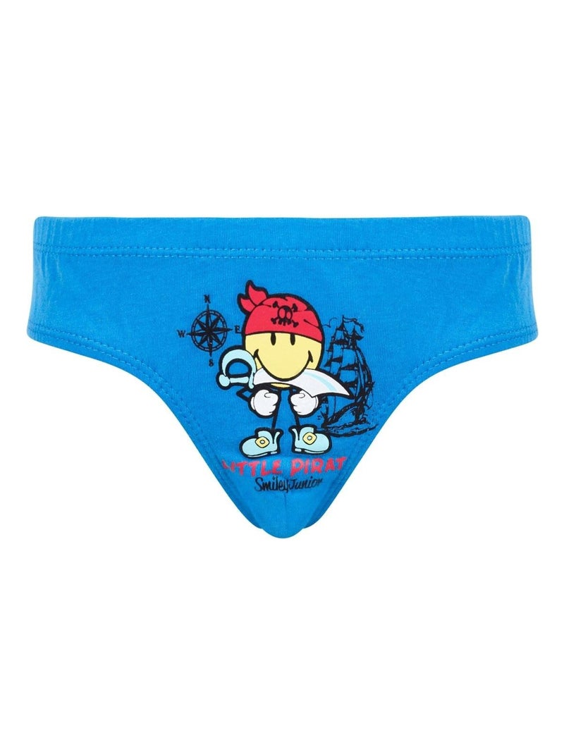 Slip LITTLE PIRATE (lot de 3) - Pomm'Poire Multicolore - Kiabi