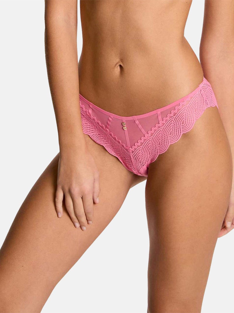 Slip LORIE - Morgan Lingerie Rose - Kiabi