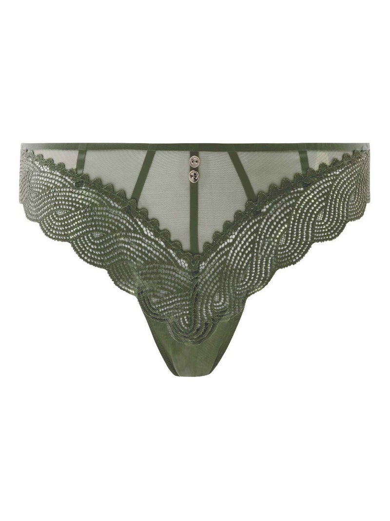 Slip LORIE - Morgan Lingerie Vert - Kiabi