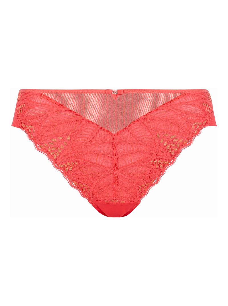 Slip Lou Billet Doux Rouge - Kiabi