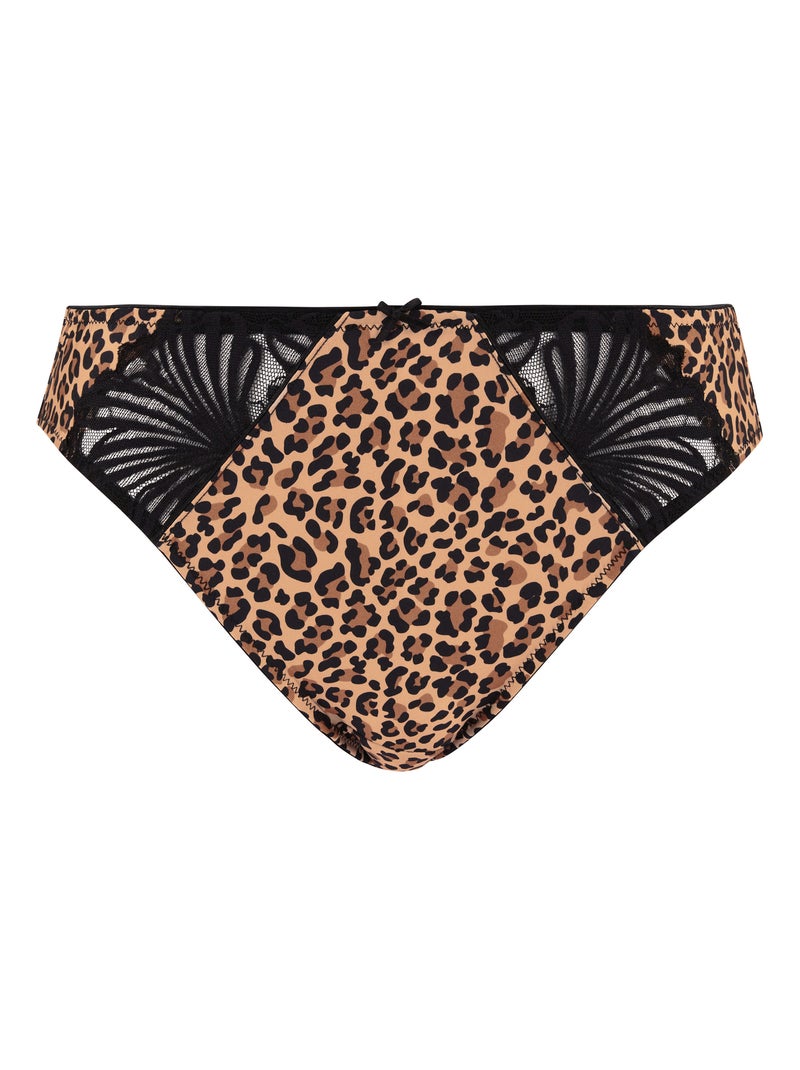 Slip lya sans complexe lingerie Marron - Kiabi