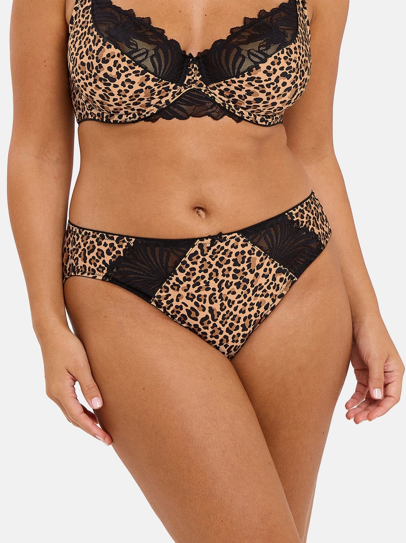 Slip Lya Sans Complexe Marron - Kiabi