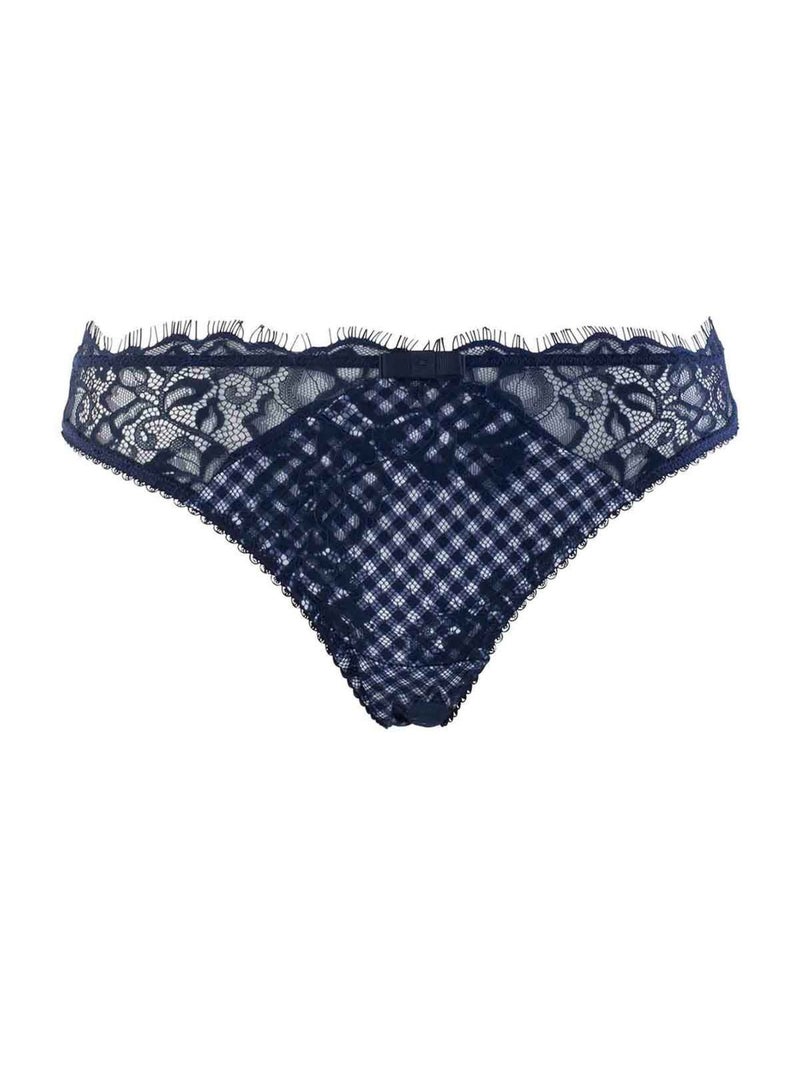 Slip MAGAZINE - Brigitte Bardot Lingerie Bleu - Kiabi