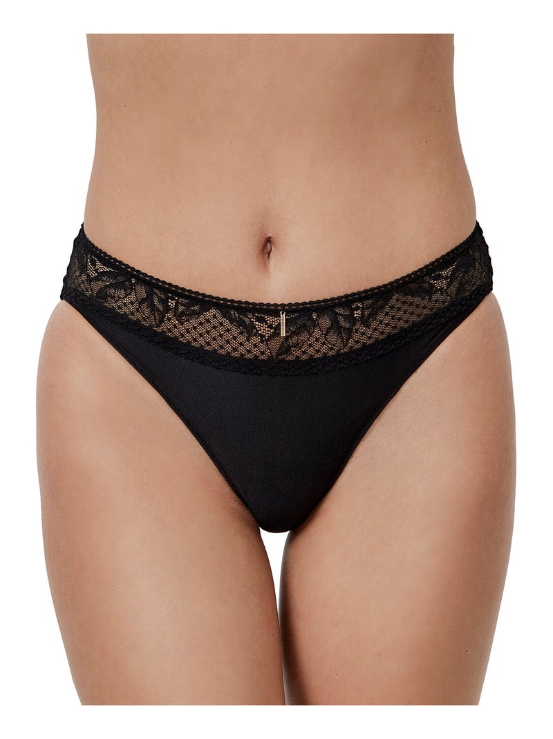 Slip MALITZIA Noir - Kiabi