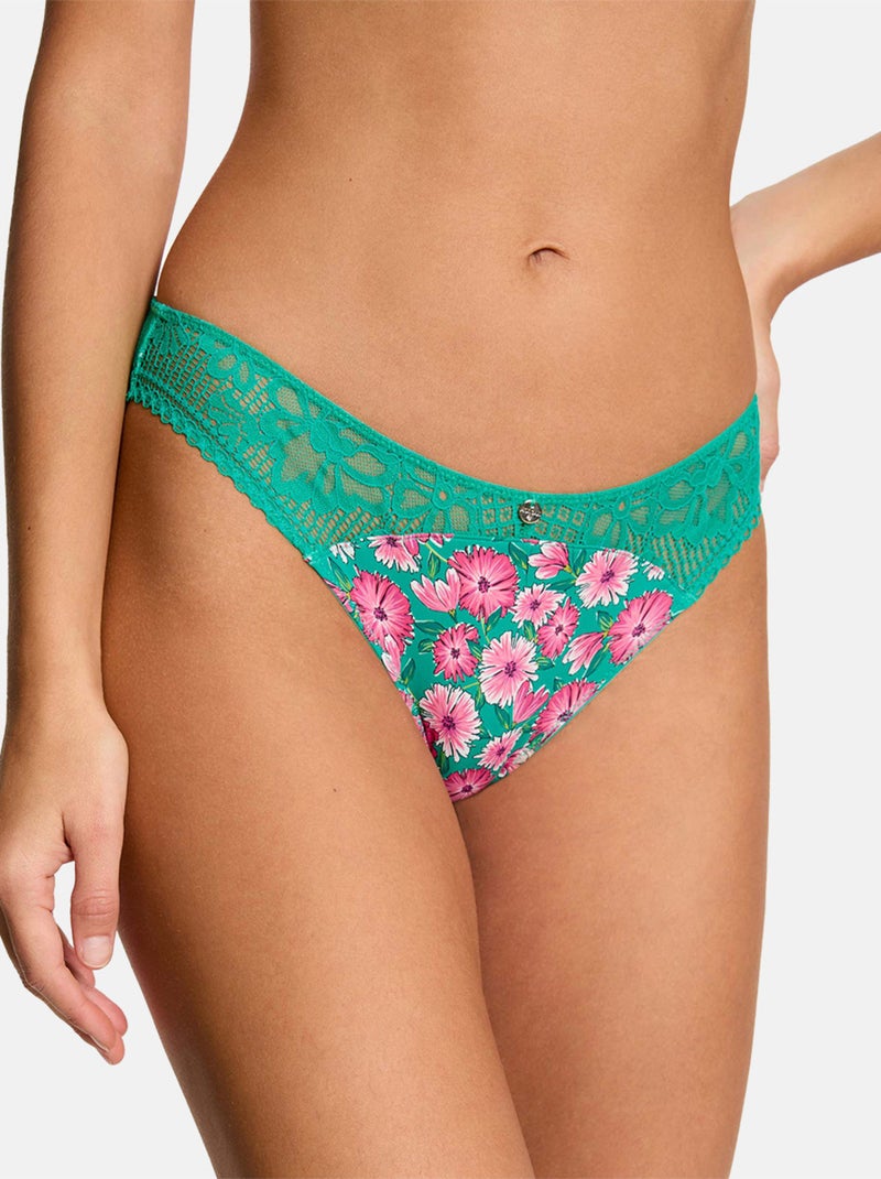 Slip MATHILDE - Morgan Lingerie Vert - Kiabi