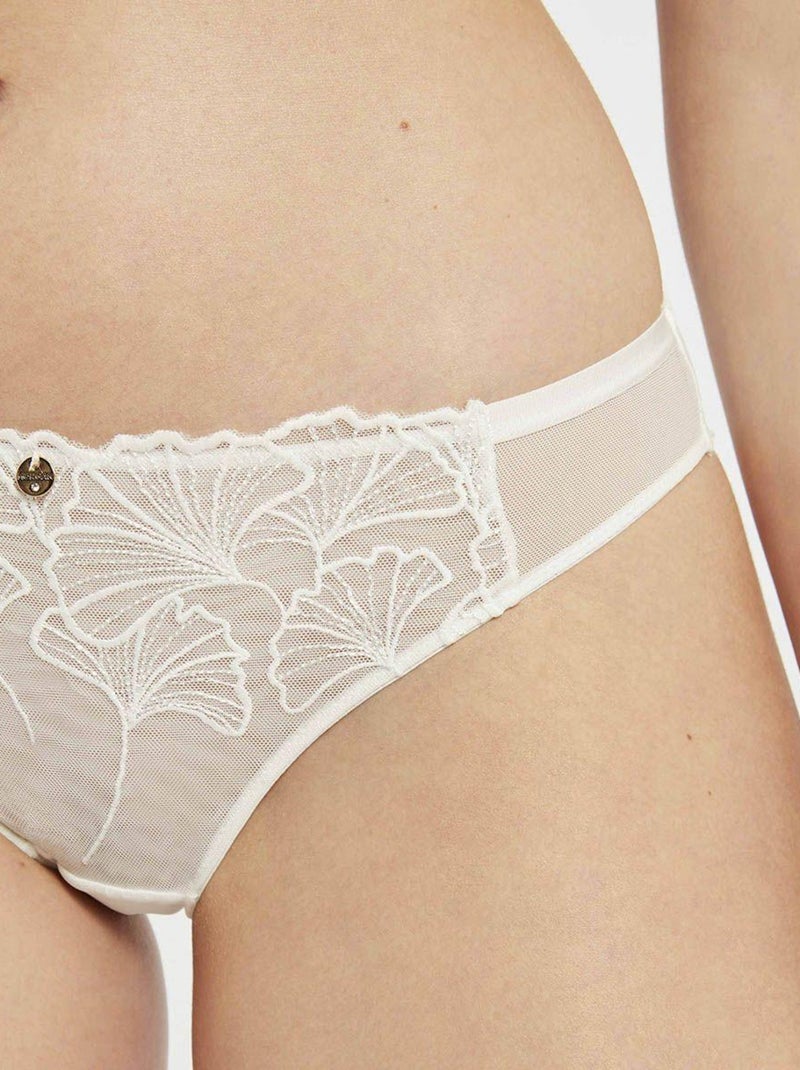 Slip MAUD - Morgan Lingerie Blanc - Kiabi