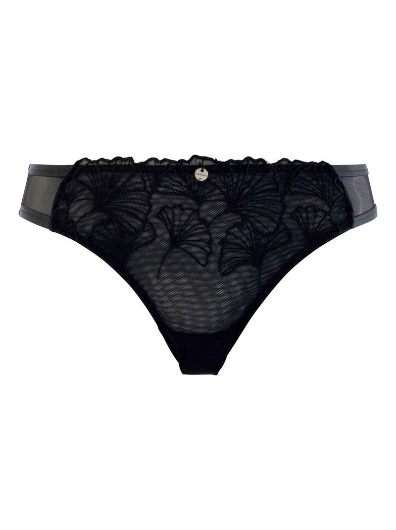 Slip MAUD - Morgan Lingerie Noir - Kiabi