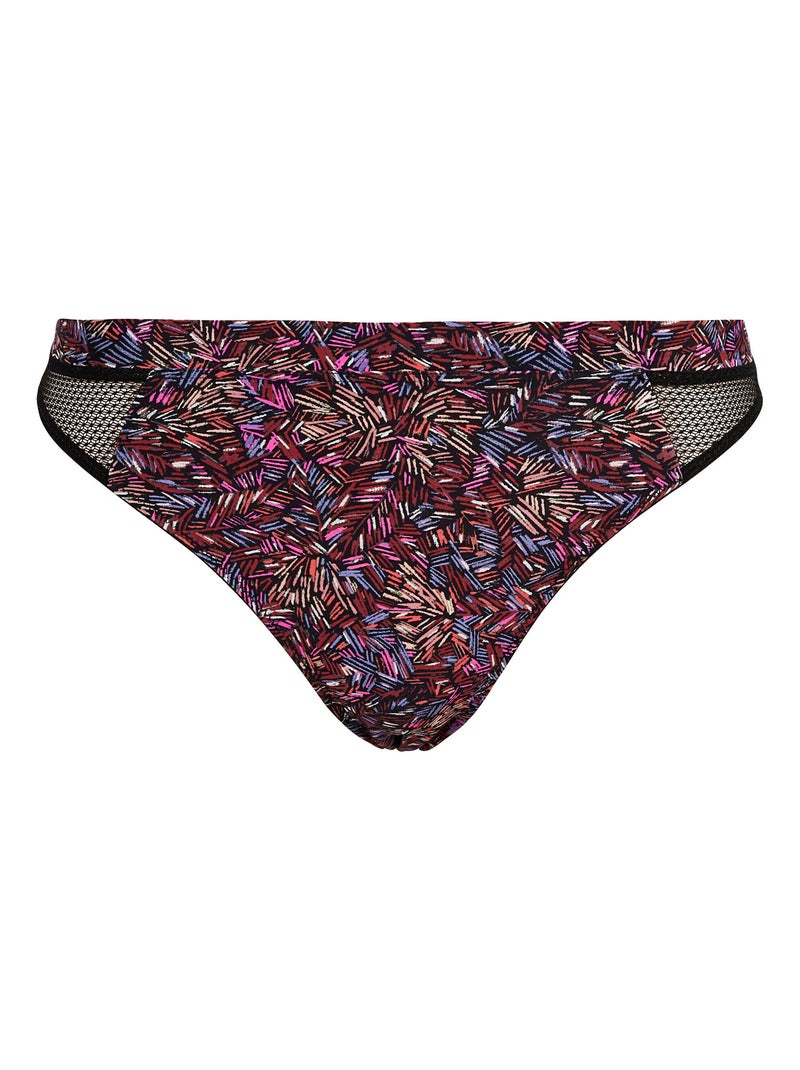 Slip Merveilleuse Pop Billet Doux Noir Rouge - Kiabi
