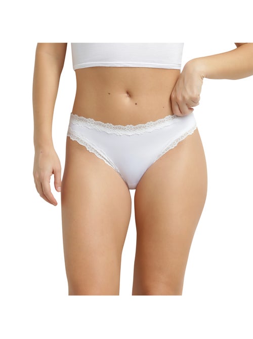 Slip Micro Dentelle - Kiabi