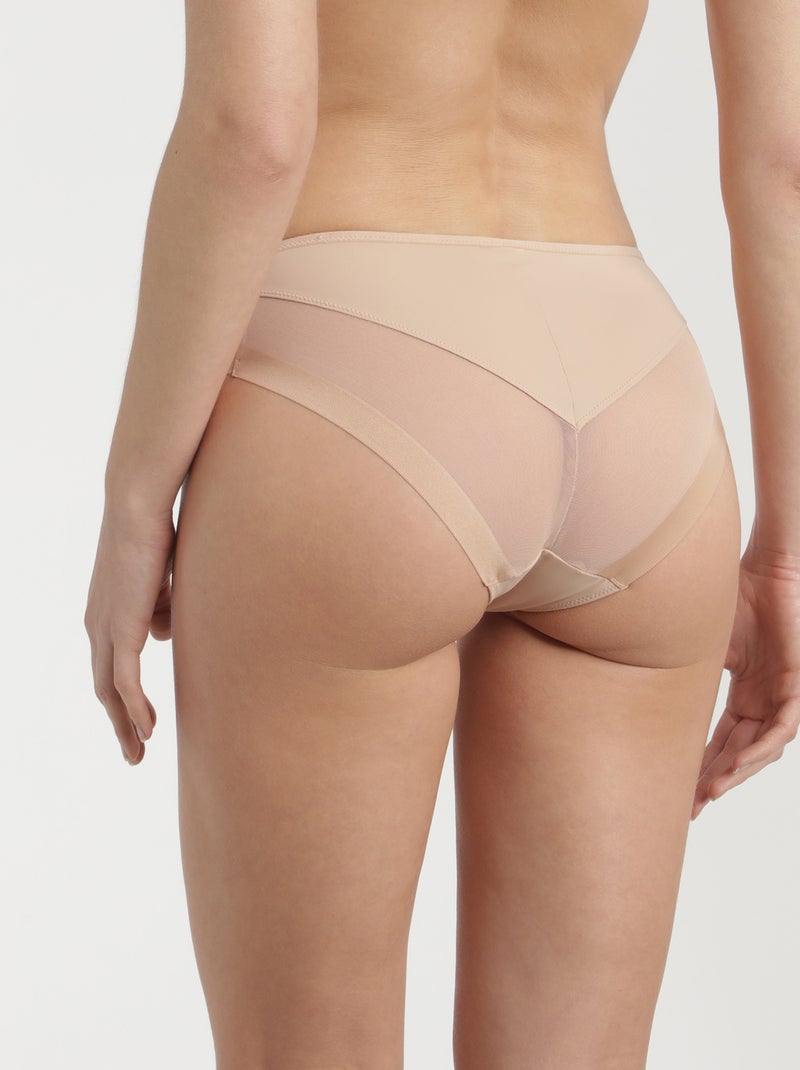 Slip Microfibre Generous Beige - Kiabi