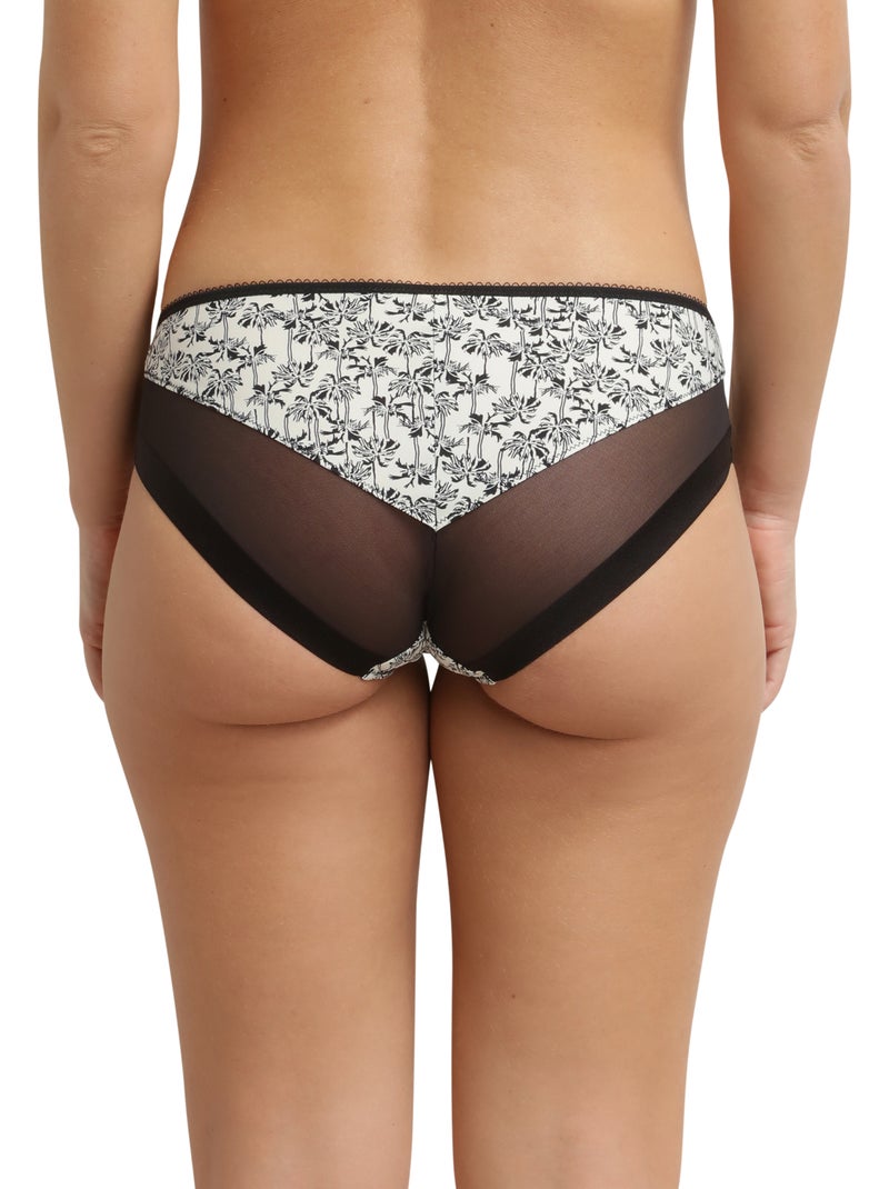 Slip Microfibre Generous Blanc cassé - Kiabi