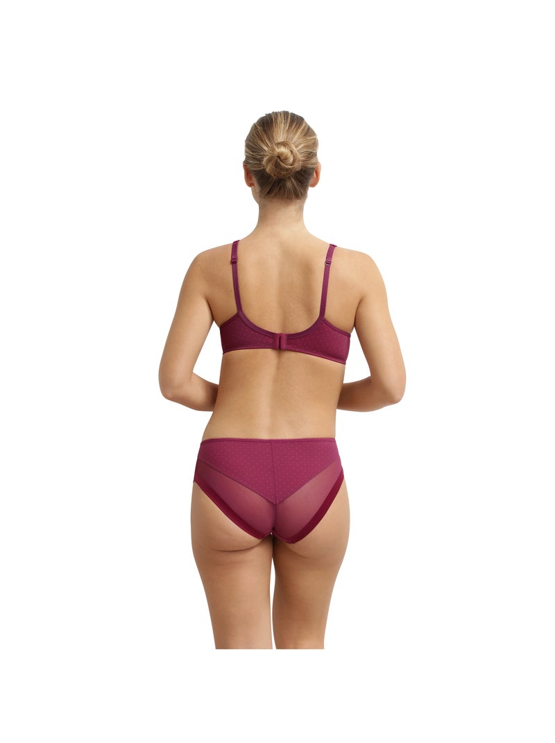Slip Microfibre Generous Bordeaux - Kiabi